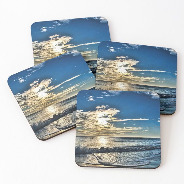 Item preview, thick tongue of the sea licking the shore designed and sold by seasandlands.