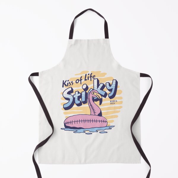 Item preview, Kiss of life kiof sticky kpop typography text Morcaworks designed and sold by Morcawork.