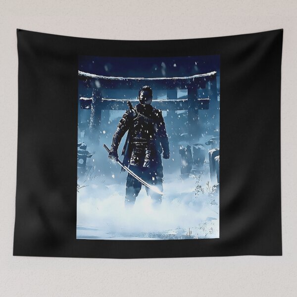 Item preview, 30 Tsushima Ghost Jin Sakai Ghost Of Tsushima Classic	 designed and sold by MateusMeloLima.