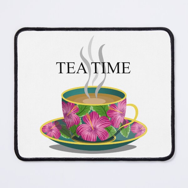 Item preview, Tea Time Floral Mug designed and sold by Ayesha Saleem.