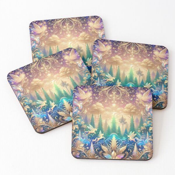 Item preview, Holographic Forest Reverie designed and sold by AI-Only Creations.