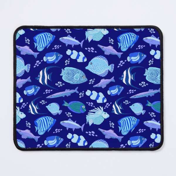 Item preview, Adorable fish pattern, vibrant colours, playful underwater theme designed and sold by Kaushlydraw.