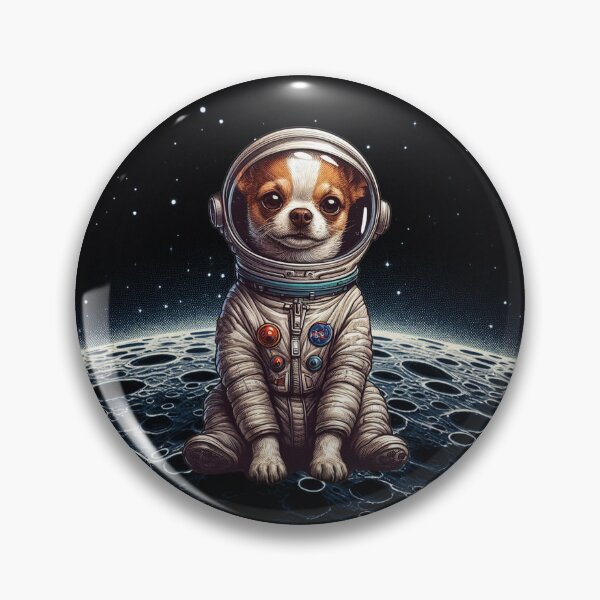 Item preview, Chihuahua in a spacesuit designed and sold by Bluetuc.