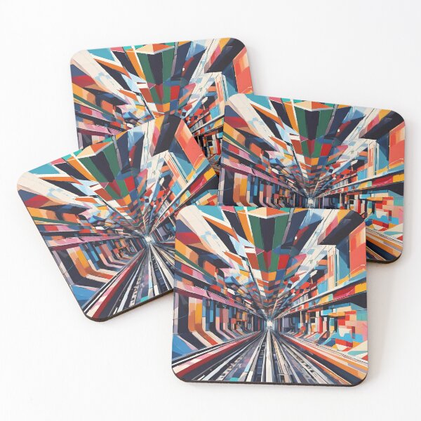 Item preview, The Train Track designed and sold by abstractbkk.