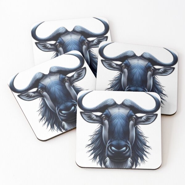 Item preview, Blue Wildebeest Pride of Africa designed and sold by BonoloStore.