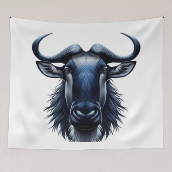 Item preview, Blue Wildebeest Pride of Africa designed and sold by BonoloStore.
