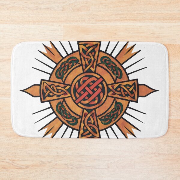 Item preview, Golden Bronze Celtic Sun Symbol Design designed and sold by CELTIC-DESIGNS.
