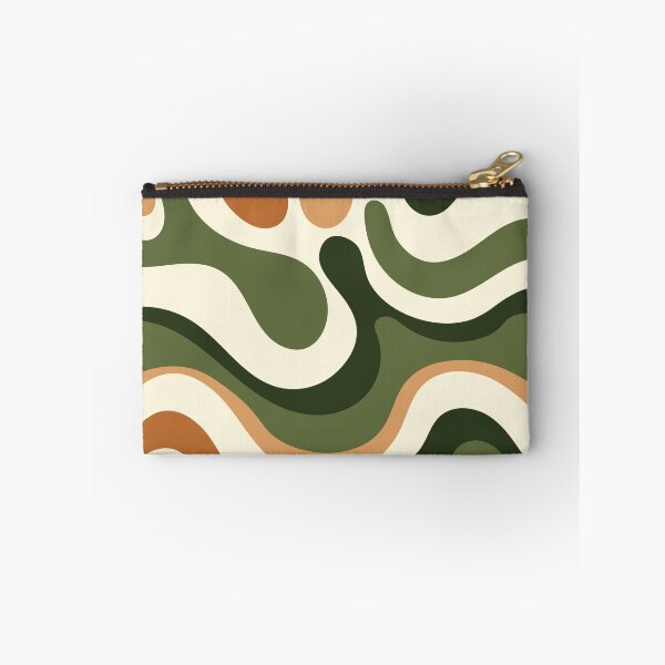 Item preview, Green Wavy Pattern designed and sold by Vrajjoshistudio.