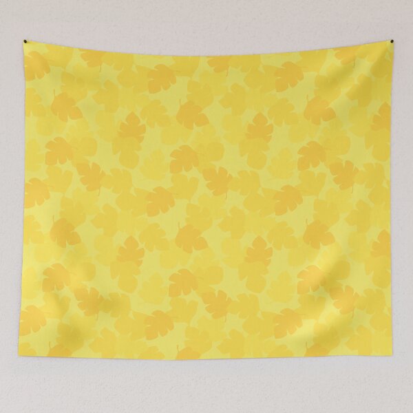 Item preview, Leaf Sway in Yellow designed and sold by EmmaAndPaint.
