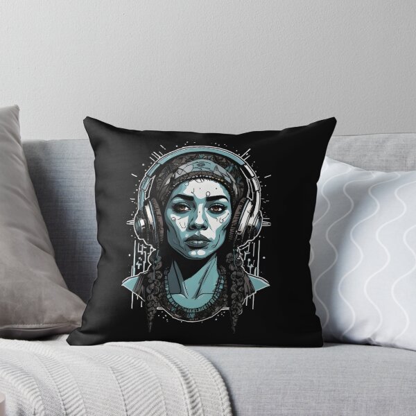 Item preview, Girl with Headphones III designed and sold by DevemDavam.