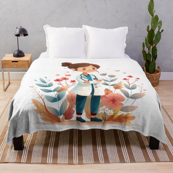 Item preview, Gentle Healer Amidst Flowers designed and sold by palmyst.