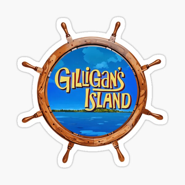 Item preview, Gilligan's Island - Ship's Wheel - Digital Painting designed and sold by deusrex007.