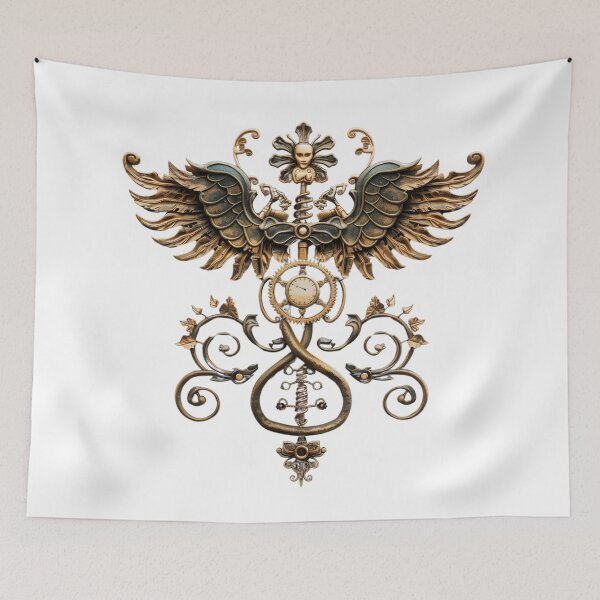 Item preview, Steampunk Medical Emblem designed and sold by palmyst.