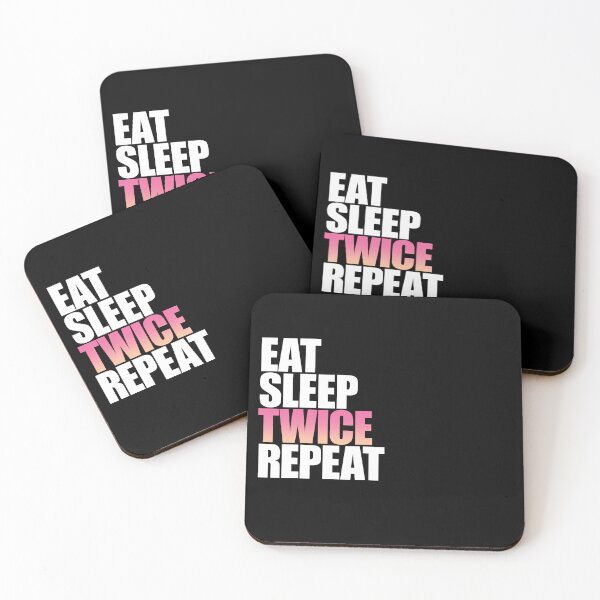 Item preview, Eat Sleep Twice Repeat kpop designed and sold by DubuStore.