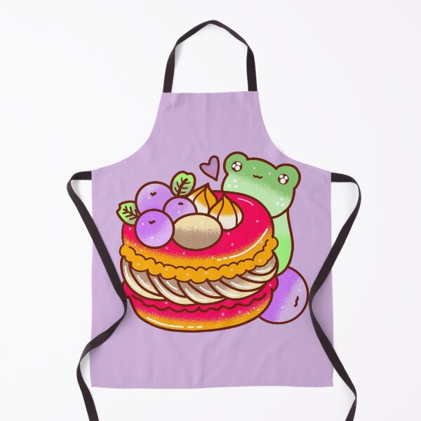 Item preview, Red cute kawaii macaron designed and sold by Quacktails.