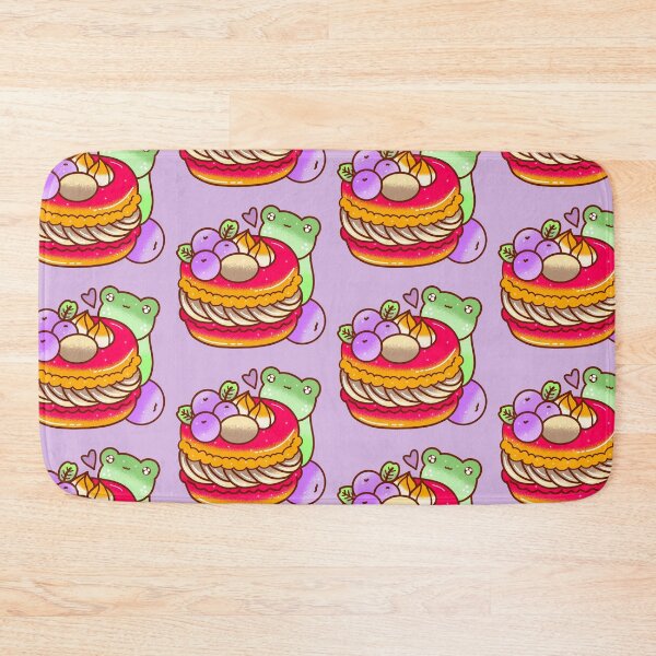 Item preview, Red cute kawaii macaron designed and sold by Quacktails.