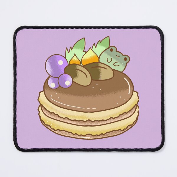 Item preview, Desset Colorful Cute Kawaii macaron froggy designed and sold by Quacktails.