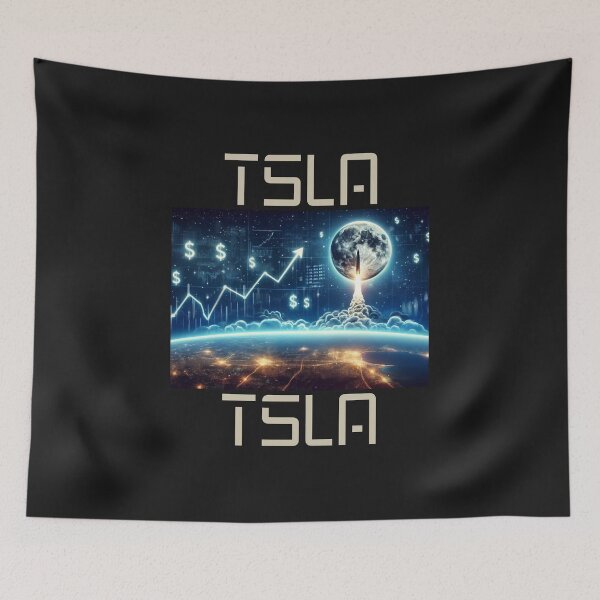 Aperçu de l'œuvre stock tsla créée et vendue par TEEJAMBOREE.