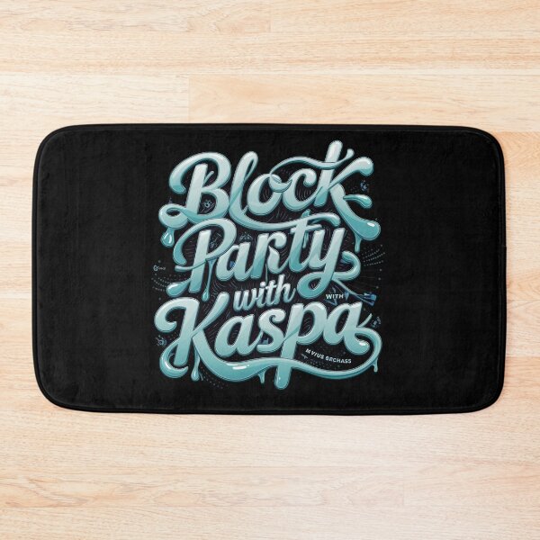 Item preview, Kaspa Blockchain Vision Crypto Progress designed and sold by RadDeck.
