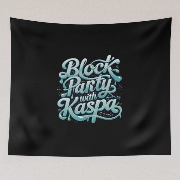 Item preview, Kaspa Blockchain Vision Crypto Progress designed and sold by RadDeck.
