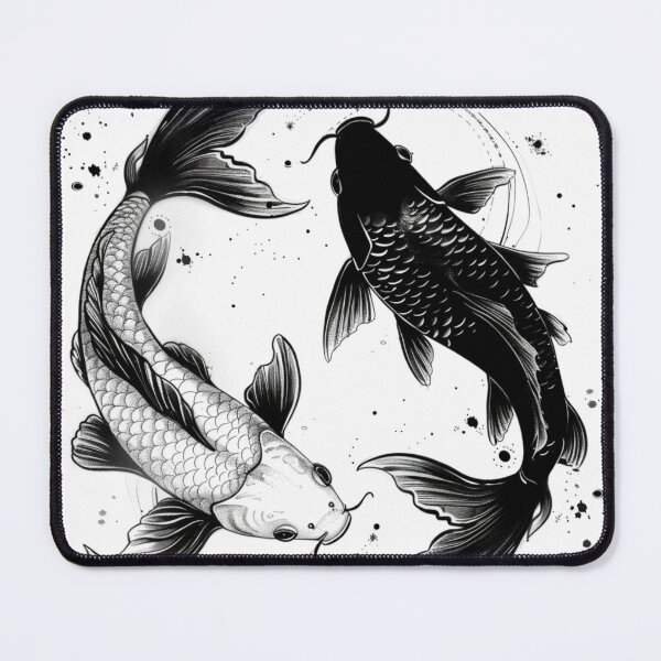 Item preview, Yin and Yang Pisces designed and sold by tinkattoo.