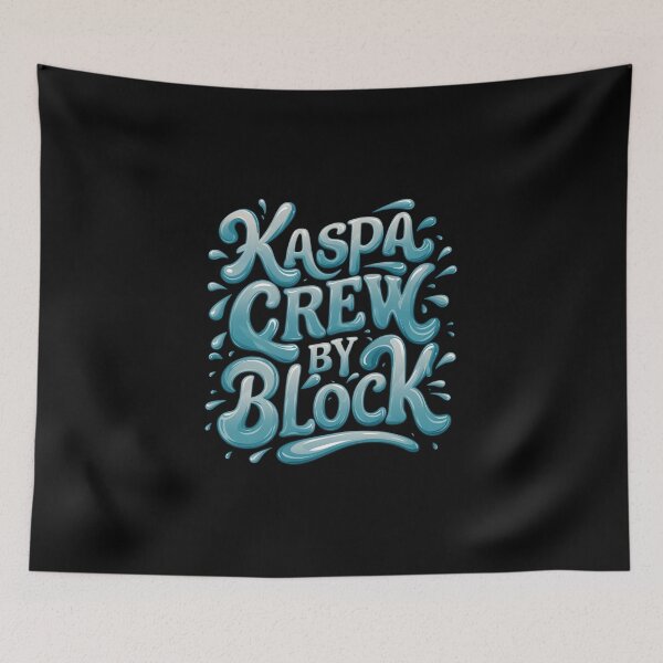 Item preview, Kaspa Blockchain Trailblazer Crypto Explorer designed and sold by RadDeck.