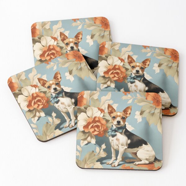 Item preview, Toy Fox Terrier inspired by Impressionism designed and sold by bloomandbark.