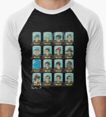 Doctorama Men's Baseball ¾ T-Shirt