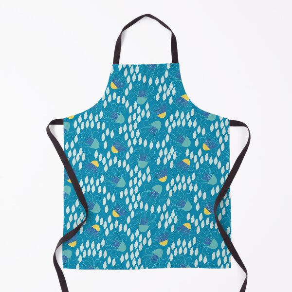 Item preview, Flower Foxtrot in Blue designed and sold by EmmaAndPaint.