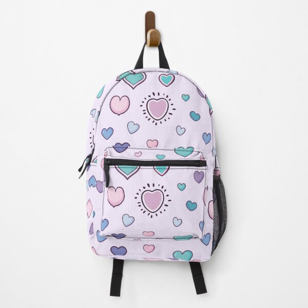 Item preview, Pastel Doodle Hearts designed and sold by hojhojart.