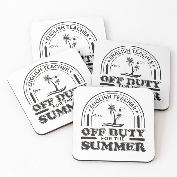 Item preview, English Teacher Off Duty For The Summer, Punctuation, Teacher Copywriter, Gift for Teacher, Funny Grammar, Literacy and Justice designed and sold by behindthefacts.