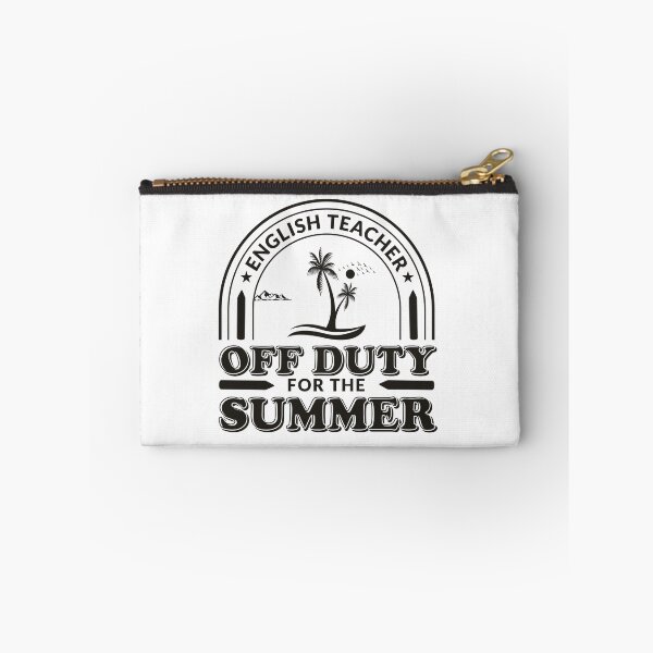 Item preview, English Teacher Off Duty For The Summer, Punctuation, Teacher Copywriter, Gift for Teacher, Funny Grammar, Literacy and Justice designed and sold by behindthefacts.