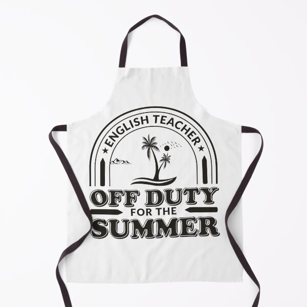 Item preview, English Teacher Off Duty For The Summer, Punctuation, Teacher Copywriter, Gift for Teacher, Funny Grammar, Literacy and Justice designed and sold by behindthefacts.
