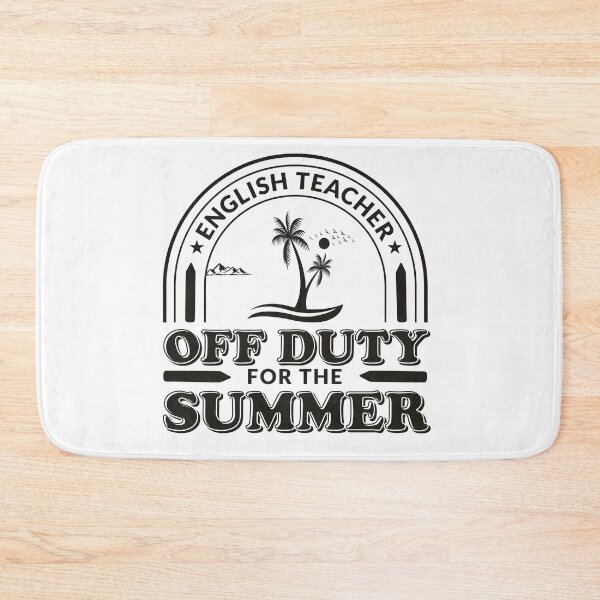 Item preview, English Teacher Off Duty For The Summer, Punctuation, Teacher Copywriter, Gift for Teacher, Funny Grammar, Literacy and Justice designed and sold by behindthefacts.