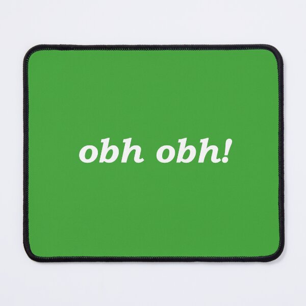Item preview, obh obh! (oh dear in Scottish Gaelic) in bright green designed and sold by Mamaidh Made.