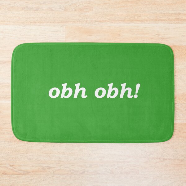 Item preview, obh obh! (oh dear in Scottish Gaelic) in bright green designed and sold by Mamaidh Made.