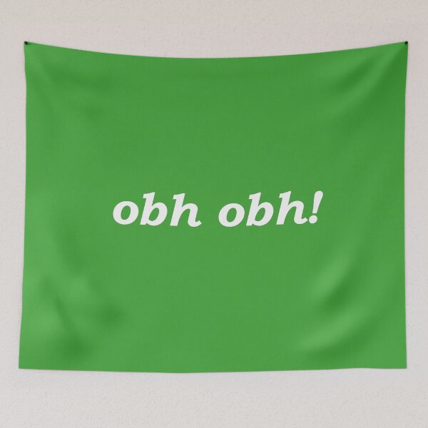 Item preview, obh obh! (oh dear in Scottish Gaelic) in bright green designed and sold by Mamaidh Made.