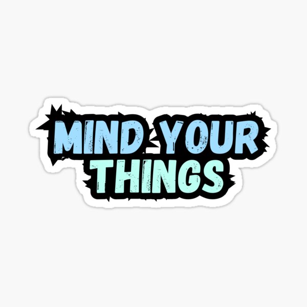 Item preview, Mind your things designed and sold by variant designer.