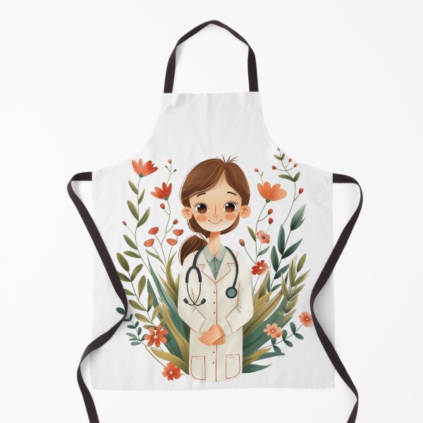 Item preview, Floral Pediatrician’s Warm Smile designed and sold by palmyst.