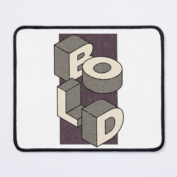 Item preview, Bold Text Illustration designed and sold by MARSENDE.