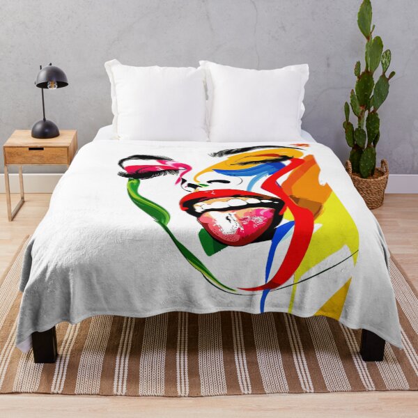 Item preview, Colorful Face designed and sold by HaxunLovesArt.