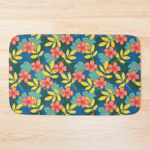 Item preview, Summer Samba in Orange, Peach, Yellow and Blue designed and sold by EmmaAndPaint.