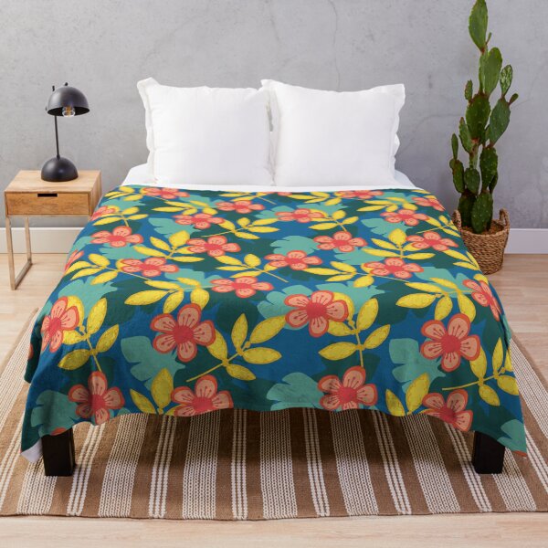 Item preview, Summer Samba in Orange, Peach, Yellow and Blue designed and sold by EmmaAndPaint.