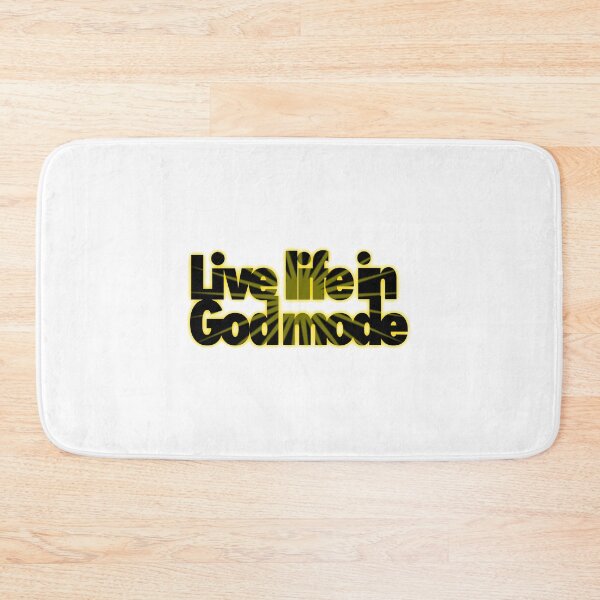 Item preview, Live Life in God Mode designed and sold by Andre Faubert.