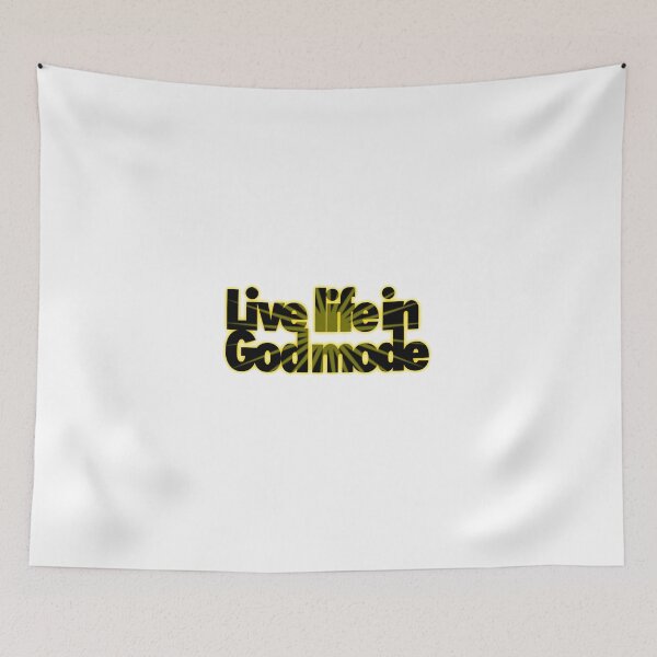 Item preview, Live Life in God Mode designed and sold by Andre Faubert.