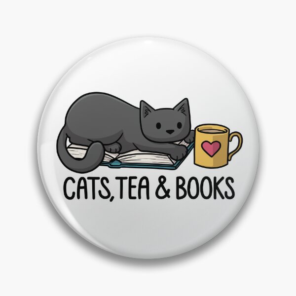 Item preview, Cats, Tea and Books designed and sold by doodlecats.