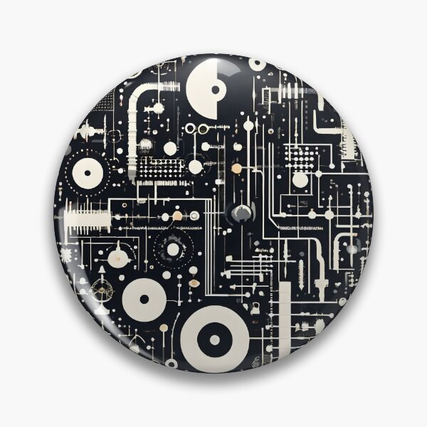 Item preview, Abstract Electro-Mechanical Map of Whatever It is. designed and sold by DevemDavam.