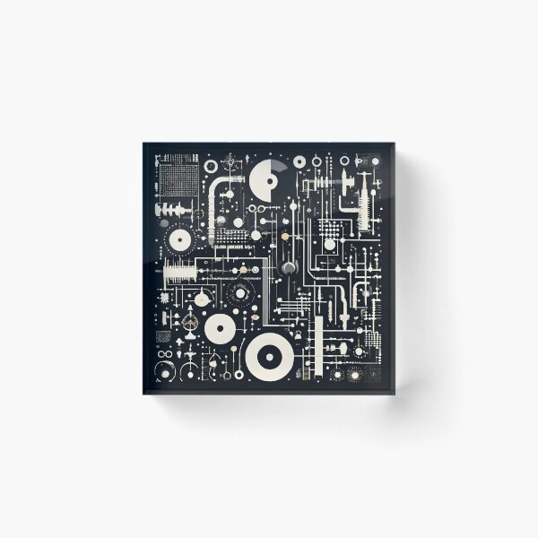 Item preview, Abstract Electro-Mechanical Map of Whatever It is. designed and sold by DevemDavam.