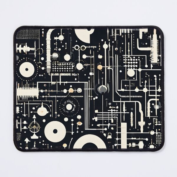 Item preview, Abstract Electro-Mechanical Map of Whatever It is. designed and sold by DevemDavam.