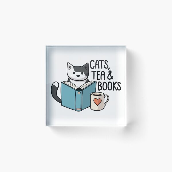 Item preview, Cats Tea Books designed and sold by doodlecats.